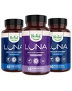 Nested Naturals Luna Melatonin-free (120 veganskih kapsul) & Luna Natural Sleep Aid with Melatonin (60 veganskih kapsul) za globoko spanje 