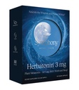 Herbatonin 3mg - edina naravna rastlina melatonin naravni cikel spanja, ura telesa in cirkadianski ritem podpora za Jet Lag, 60 Veganske kapsule (60 dnevna dobava)