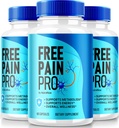 NutraRize (3 Pack) Free Pain Pro kapsule, Uradna Keto formula za Fit in zdravo telo, Vse naravne dodatke za podporo splošno Wellness, Premium FreePainPro tablete Pregled (180 Kapsule)