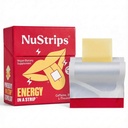 NustripsTM hitro raztapljanje energijskih pasov s 50mg kofeina, L-teanina in vitamina B12 – Instant Energy & Focus brez Jitters ali Crash – deluje hitreje kot kava – Pomirjujoče cimet (30 Pack)