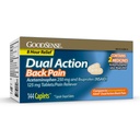 Tablete GoodSense Dual Action Acetamofen in Ibuprofen (NSAID), 250 mg/125 mg, bolečina v hrbtu, 144