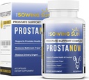 ProstaNow Prostate Formula, Saw Palmetto za moške, Zmanjšanje pogosto uriniranje, Podpira Bladder & Zdravje sečil, zmanjšanje budnosti ponoči za uriniranje, sečni trakt zdravje - 60 kapsul (1)