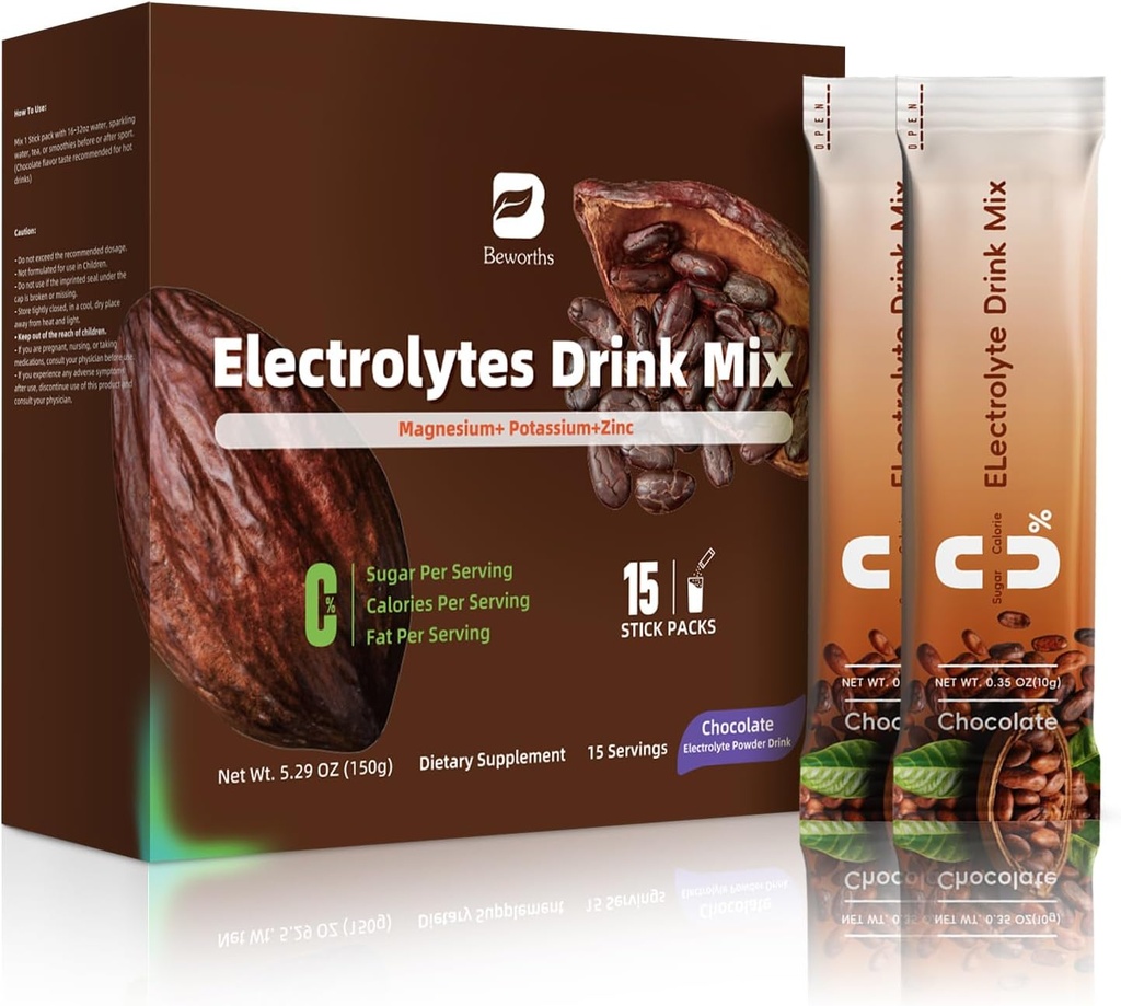 Elektrolitski paketi v prahu za elektrolitsko pijačo Mix 