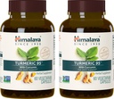 Himalaja Kurkumin 95 doplačilo s kurkuminom/kurkuminoidi, podporo za sklepe in mišice, optimalno prilagodljivost in mobilnost, 600 mg, ne-GMO, Vegan, brez glutena, 60 kapsul, 2 pakiranji, 60 dnevna oskrba