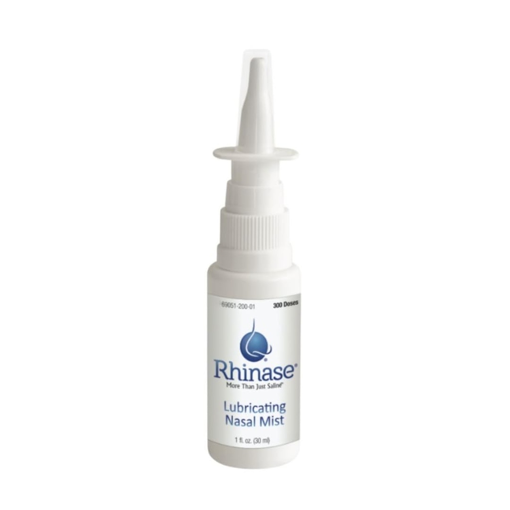 Rhinase Alergija Relief Saline Nasal Spray – Steroid Free, Dual Motilting Agent & Sol Formulacija, 300 Spray za suhi nos, Alergija, krvavitev iz nosu iz nosne suhosti