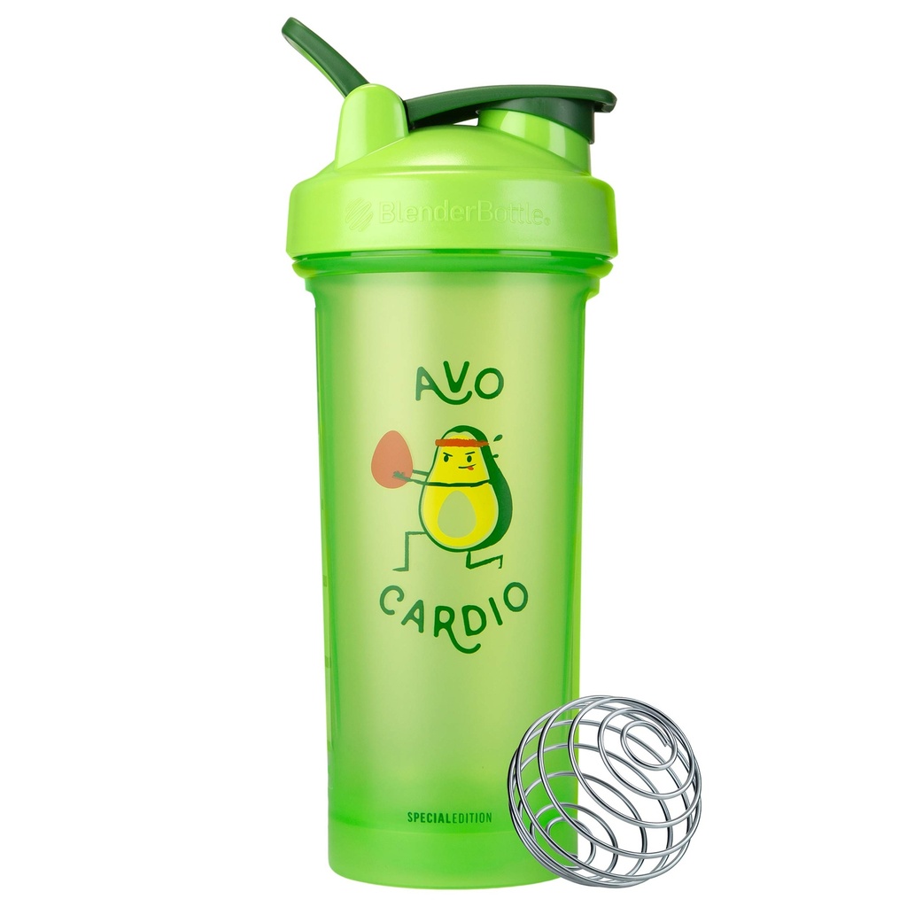 BlenderBottle Samo za zabavo Classic V2 Shaker steklenica kot nalašč za beljakovinske Shake in Pred vadbo, 28-Ounce, Avo Cardio