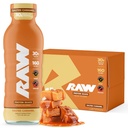 SUROVI stresanje beljakovin, soljena karamela - RTR Beljakovine Napitki z Grass-Fed Whey protein izolat za post-workout - Zero-Sugar & Gluten-free Meal Nadomestna pijača & Breakfast Shake, 12 Fl Oz