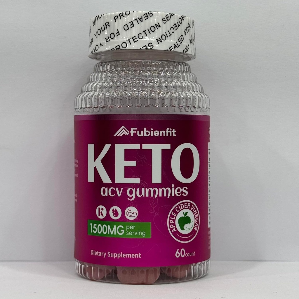 Keto ACV Gumies Formula 1500MG Apple Cider Viner Formula Granatni sok iz sladkorne pese v prahu Non-GMO 60 Gumies