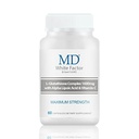 MD beli faktor - glutation dodatek z učinkovitimi antioksidanti, vitamin C in lipojska kislina 