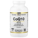 CoQ10 100 mg, koencim Q10 Ubikinon USP z bioperinom črna paprika za izboljšano absorpcijo, podpira mitohondrijsko funkcijo*, 360 Veggie kapsule