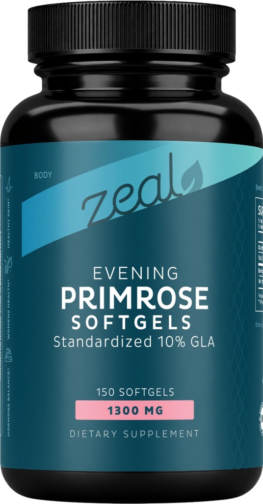 Večer Primrose Oil Kapsule (150 Tekoči softgels 
