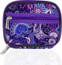 Serfeymi tedenski potovalne tablete Organizator Primer za torbico z odstranljivo 7 Day Box, Moden tablet vsebnik za medicino, Vitamin, dodatek - Purple 01