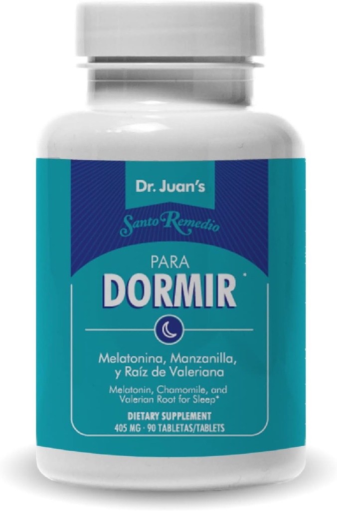 Santo Remedio Sleep Formula, Zdrava podpora za spanje, Melatonin, Kamilica in Valerian Root, 90 Kapsule, 380 mg na strežbo, Brez umetnih barv, Brez umetnih arom, Ne-GMO, Gluten brezplačno