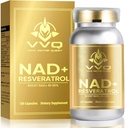 120 kapsul NAD+ dodatek 1000 mg - pravi NAD+ & Resveratrol, NMN alternativa za zdravljenje staranja