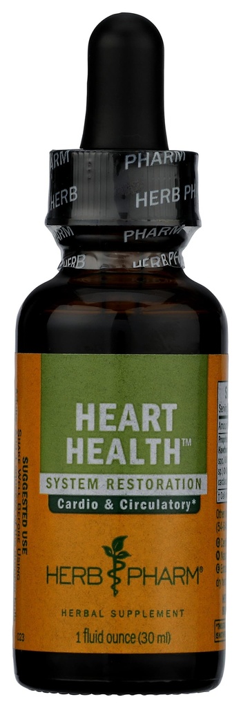 Herb Pharm Heart Health Liquid Herbal Formula s Hawthornom za podporo kardiovaskularnemu sistemu - 1 Ounce (FCACT01)