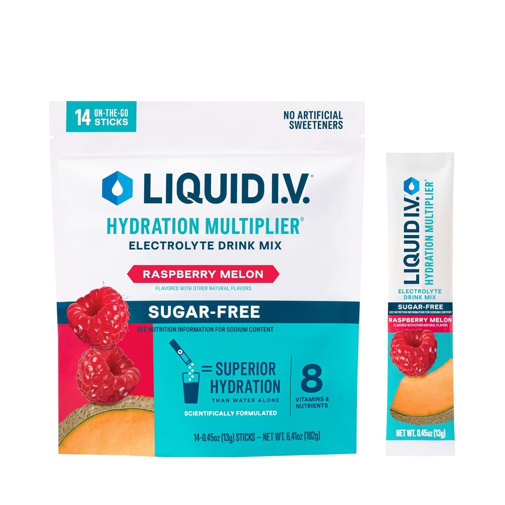 Tekoča I.V.® Hidracija Multiplier sladkor-free - malina Melon 