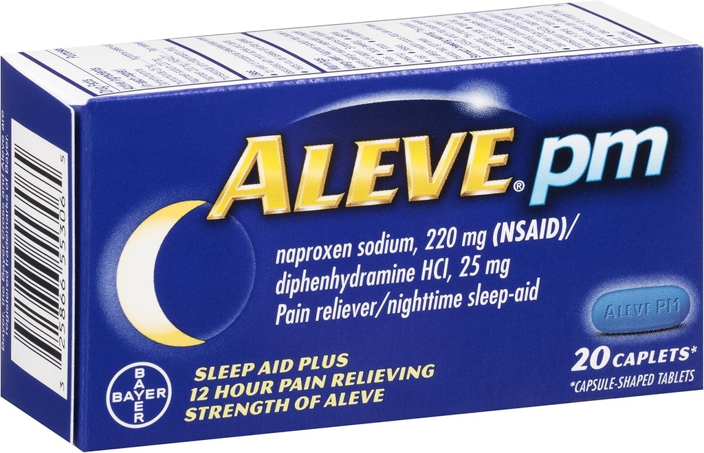 Aleve PM Caplets, 20 števcev