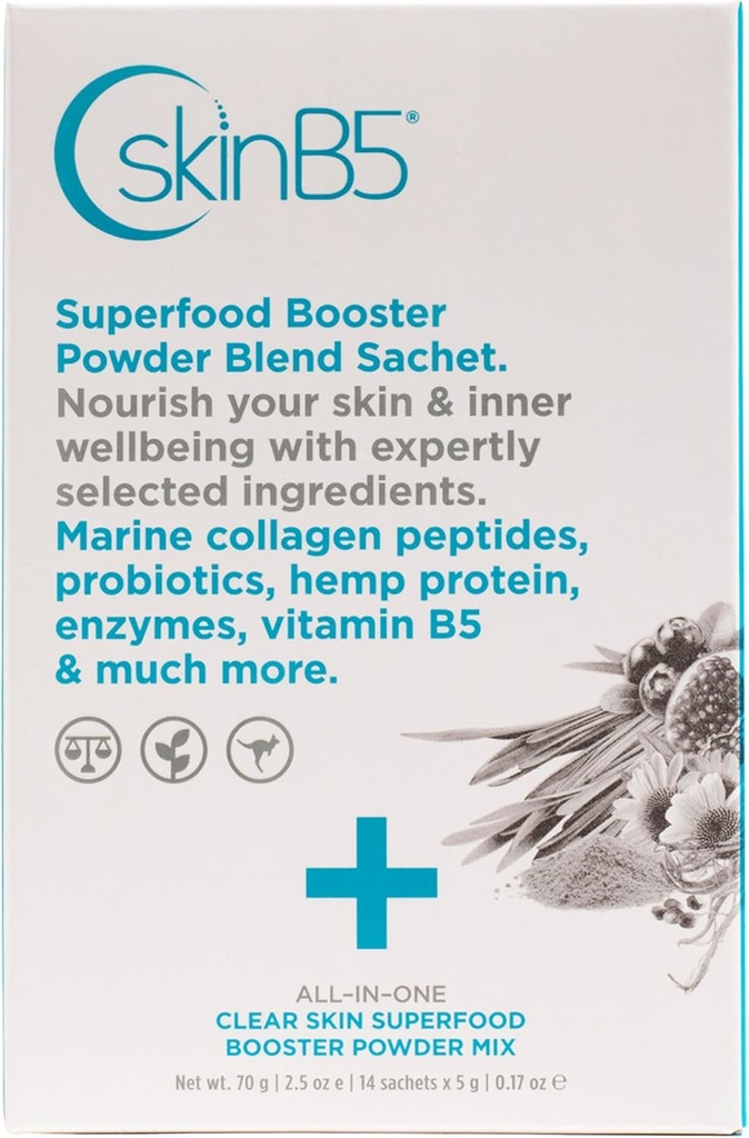 SkinB5 Clear Skin Superfood Booster 5g x 14 vrečk