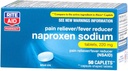Rite Aid Naproxen Natrijeve tablete za lajšanje bolečine, 220 mg Kaplete - 50 Število 