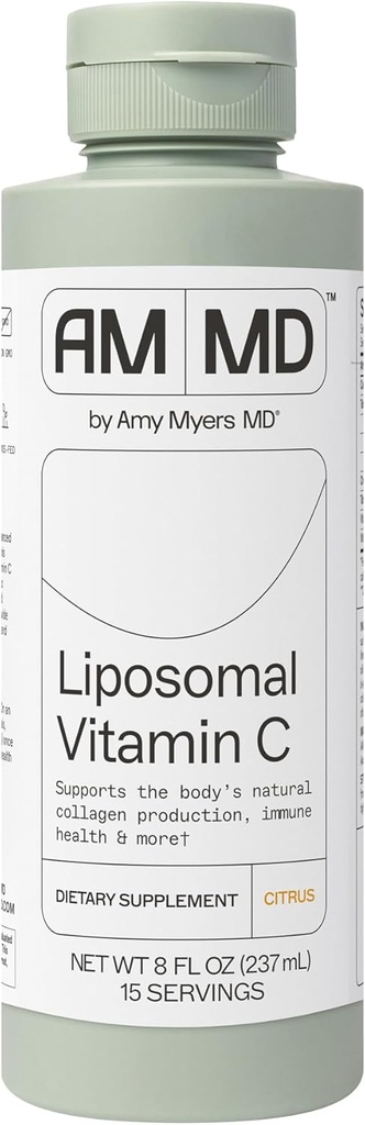 Amy Myers MD liposomski vitamin C - ne-GMO visoko-Absorpcijski dodatek za imuno podporo in kolagen proizvodnje - Gluten-free, ne-male in ne-soja