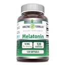 Amazing Nutrition Melatonin 10 mg | 120 Softgels Supplement | Non-GMO | Gluten Free | Made in USA