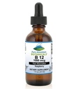 Čisti gorski botaniki B12 Vitamin 1000 mcg – Kosher Tekoči B12 Kapljice z naravno okusom jagod