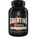 Narave Obrtni visoko moč Tri faze Kreatinske tablete za ženske in moške - Formula mešanica kreatin monohidrata, 300mg HCL & Piruvat dodatek - Muscle Mass pridobivanje in okrevanje dodatek - 120 tablet