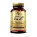 Solgar L-Lysine 500 mg - 100 zelenjavnih kapsul - podpora za kožo in tkivo - ne-GMO, Vegan, Košir, brez glutena - 100 serverjev