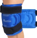 Atsuwell Ice Pack za kolena, Replable Gel Ice Oviti za koleno, Fleksibilno hladno Kompresna Hladna Pakiranje za kolena, Kolena, Komolec, Shin, 1 Pack