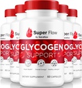 (5 pakiranj) Super Flow Glycogen, SuperFlow Glycogen podporne kapsule, Super Flow Glyco Optimizer, Uradna SuperFlow Glyco Optimiser Caps, Super Flow Detox Cleanse, Super Flow Glycol (300 kapsul)