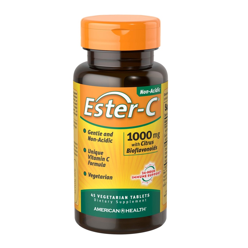 American Health Ester-C s Citrus Bioflavonoidi, Tablet, 45 Count