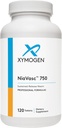 XYMOGEN NiaVasc 750 - Trajno sproščanje niacina za učinek manjšega zardevanja - podpira vzdrževanje zdravih krvnih lipidov (120 tablet za časovno sprostitev)