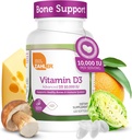 Zahler - Advanced Vitamin D3 10.000 i.e. softgels (120 count) Košir Vegetarian Prijazen vitamin D za imuno podporo, kosti, zobje in mišice zdravje - dnevno D3 Vitamin dodatek za odrasle - enostavno požiranje