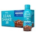 GNC Lean Shake 25 Protein Shake, klinično dokazano upravljanje s telesno težo, nadomestek obroka, 25 g beljakovin z nič dodanim sladkorjem, pripravljen za pitje, švicarska čokolada, pakiranje po 12