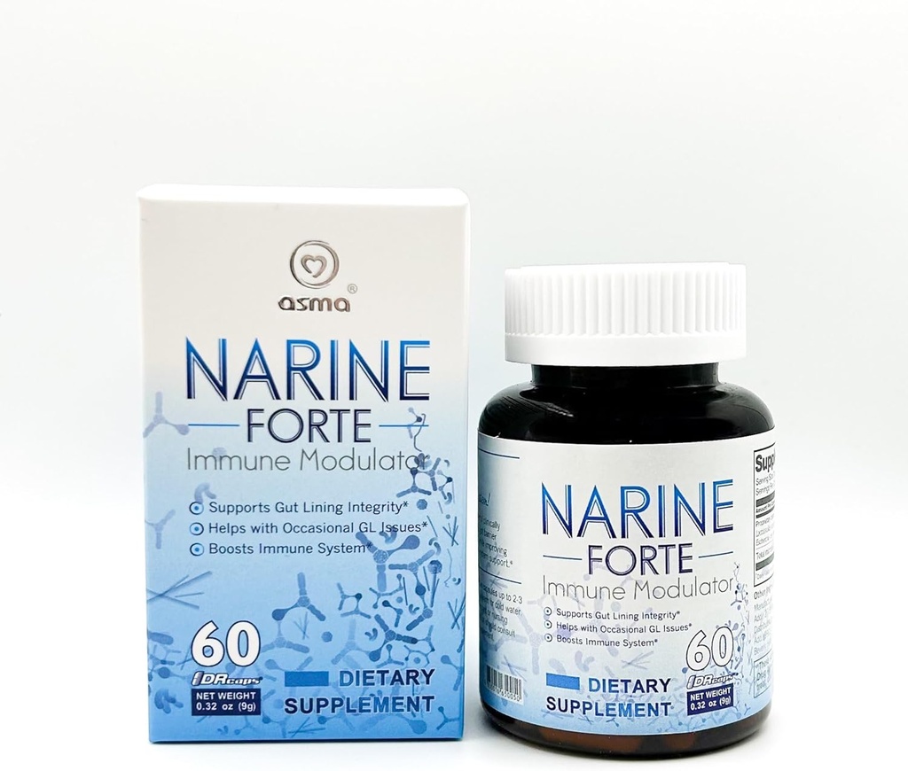Asma Narine Forte Colon Health Probiotic dodatek 60 Veg kapsule