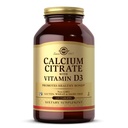 Solgar kalcijev citrat z vitaminom D3, 240 tablete - spodbuja zdrave kosti in zobe, podpira mišično-skeletne in živčne sisteme - ne-GMO, Gluten-free, Dairy Free, Kosher - 60 postrežbe