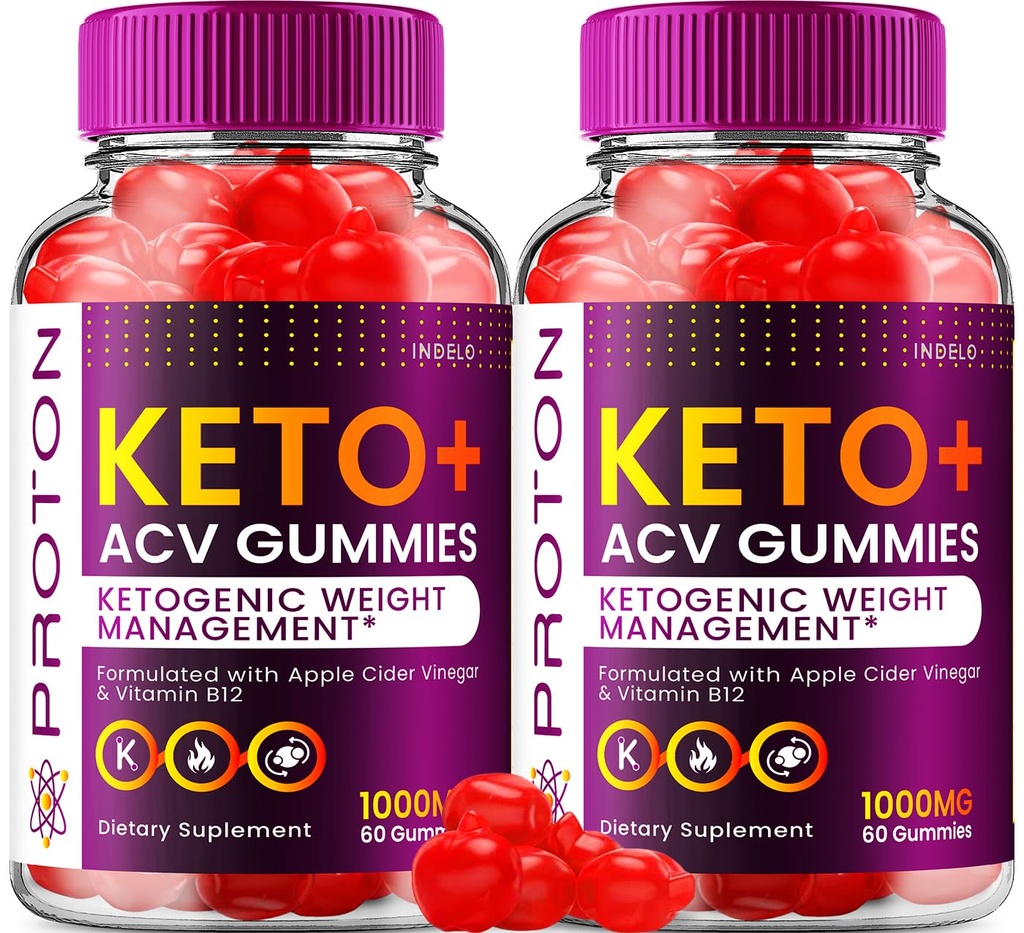(2 paket) Proton Keto ACV Gumies Advanced, Proton Keto + ACV Gumies 1000mg, Protein Apple Cider Gummy Proton Gumies Komentarji, Proton Keto+ACV Vitamin B12 (120 Gumies)