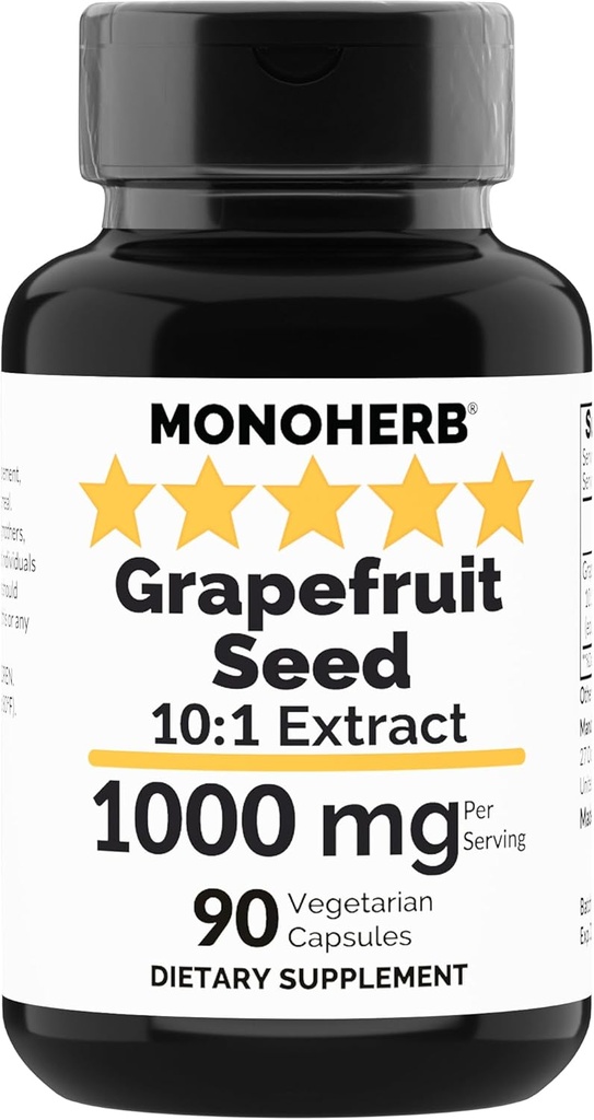 Ekstrakt grenivke MONOHERB 1000 mg - 90 vegetarijanskih kapsul