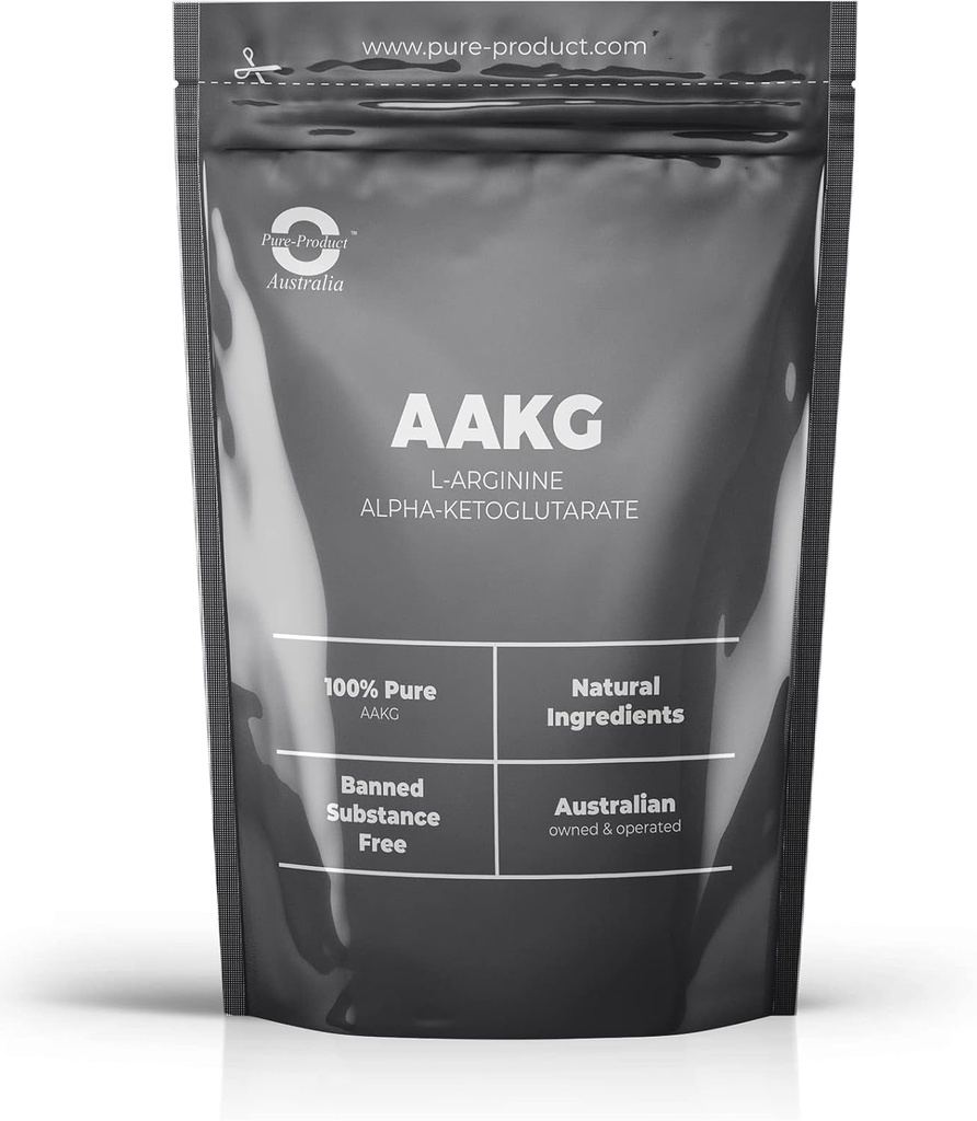 Čisti izdelek Avstralija- L-arginin alfa-ketoglutarat (AAKG) 2:1 prašek - 1,1 lb - vegetarijansko prijazen