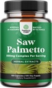 Nature Craft Extra Strength Saw Palmetto Extract - Advanced Saw Palmetto za ženske in moške lase zdravje in urinska podpora z rastlinskimi steroli in Flavonoidi - Močen zeliščni dodatek 120 kapsul