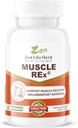 ZEN LIFE HERB Muscle REx - Joint, Muscle & Nerve Support - Relax Aches & Chronic Neugodje rastlin-based dodatek (60 kapsul)