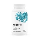 THORNE - 5-MTHF - metilfolat (Aktivni B9 Folat) Dodatek - Podpira Kardiovaskularno zdravje, razvoj ploda, zdravje živcev, Metilacije in Homocistein ravni* - 60 Serving - 5-MTHF 5mg