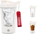 Električni Shaker steklenica, Prenosni proteini, Mixer Cup, USB C Shaker za gladke beljakovine Shakes, BPA-free, Tritan, 450ml, 16oz, Stir Cup, 500mAh polnilno