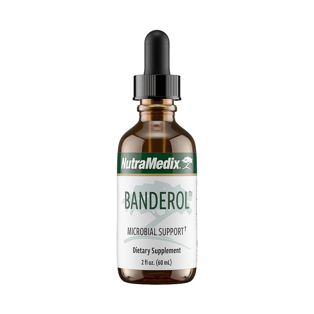 NutraMedix Daily Immune Support Supplements - Banderol Herbal Supplements for Immune System Support - Vegan Tinkture - Biorazpoložljiv Otoba Bark Extract Tekoče kapljice (2 oz/60 ml)