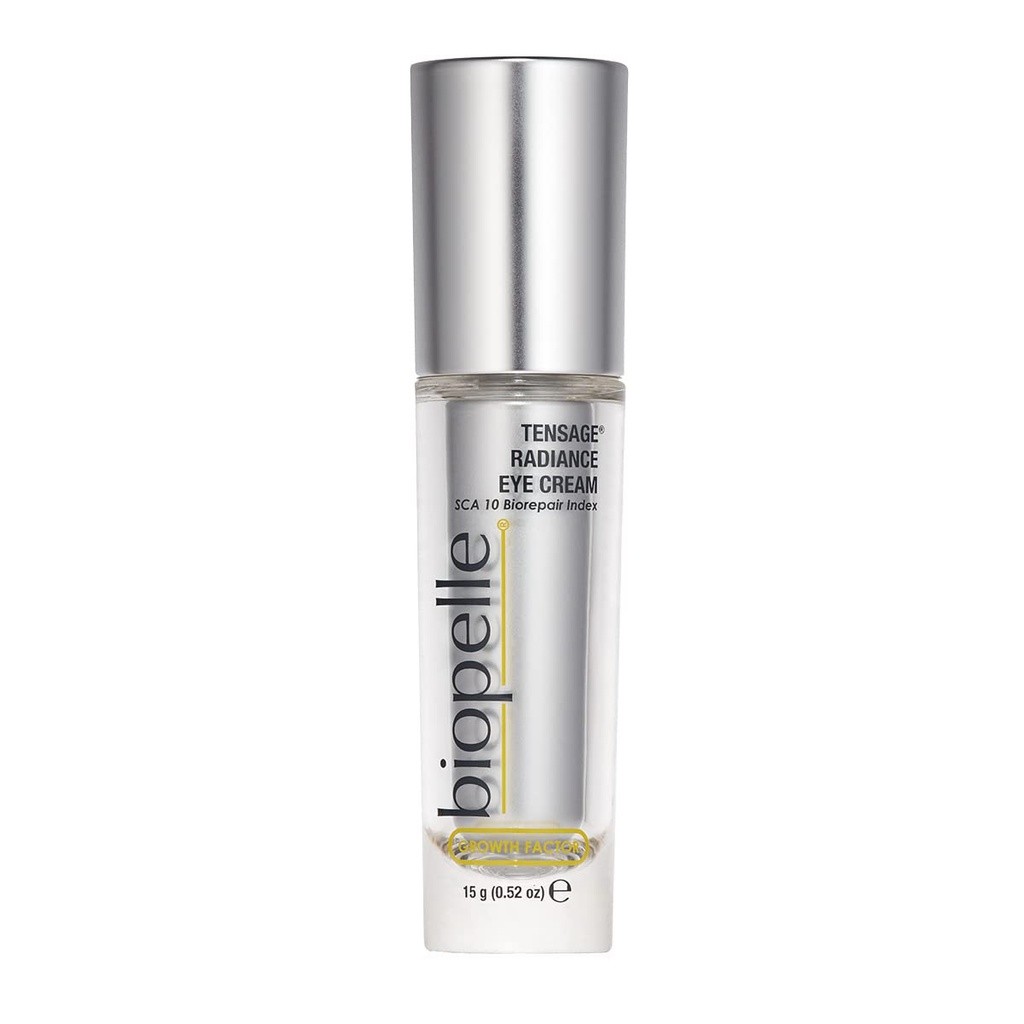 Biopelle Napetost rastni faktor Radiance Eye Cream s SCA 10 Biorepair Index, Osvetlitev oči nega, 0.52 Oz