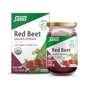 Salus Red Beet Crystals - Organic Nutritional Beet Root Powder Mix - Superfood Powder dodatek z vitaminom C, Folat, magnezij in kalij - 7 oz