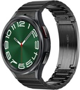 SAMSUNG Galaxy Watch 6 Bespoke Edition 47mm Exclusive Bluetooth Smartwatch, Health, Fitness, Sleep, Heart Rate Tracker, Izboljšana baterija, Safir Crystal Glass, ZDA različica, Link Bracelet Band, Black