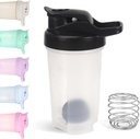 D.Y.A 16oz Shaker steklenica, Leak Proof Sports Shaker pokali za stresanje beljakovin,Shaker steklenica za pred vadbo in potovanje, da gredo,BPA brezplačno in enostavno čisto beljakovin Shaker steklenica,črna