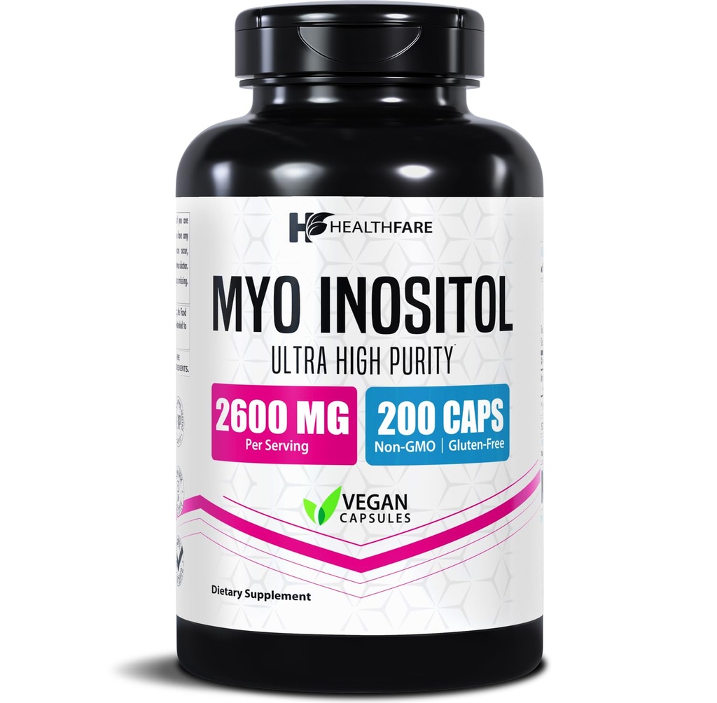 Healthfare Myo Inositol dodatek, 2600mg 