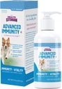 Health Extension Advanced Immuniteta dodatek za pse, 9 fl oz – Podpora imunskega sistema, z naravnimi antioksidanti in vitamini